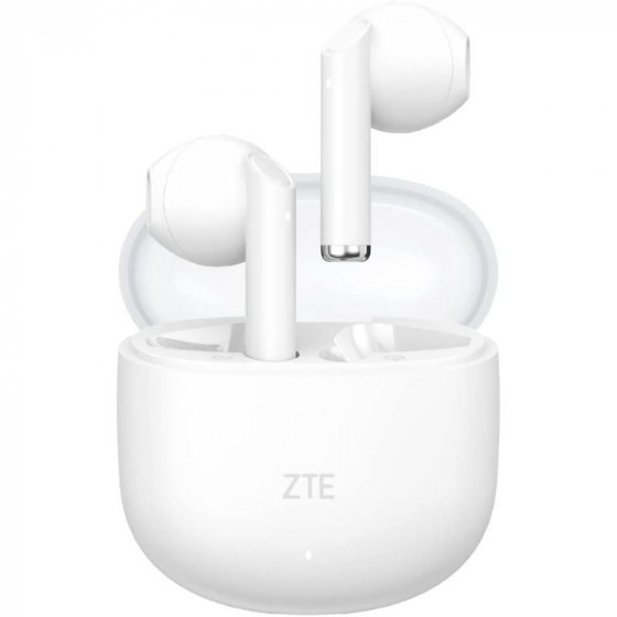 Auriculares Bluetooth ZTE Buds 2 con estuche de carga Autonomía 5h Blancos