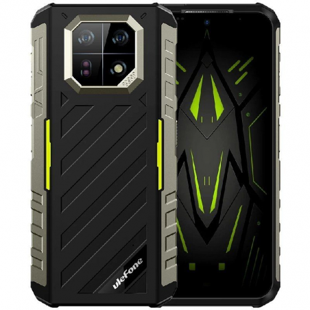 Smartphone Rugerizado Ulefone Armor 22 8GB 128GB 6.58' Negro y Verde