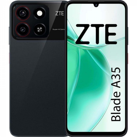Smartphone ZTE Blade A35 2GB 64GB 6.75' Negro