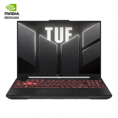Portátil Gaming Asus TUF Gaming A16 TUF607NUG-RL165 Ryzen 7 7445HS 16GB 512GB SSD GeForce RTX 4050 16' Sin Sistema Operativo