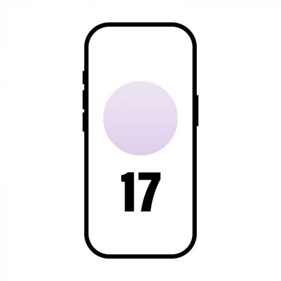 Smartphone Apple iPhone 17 512GB 6.3' 5G Lavanda