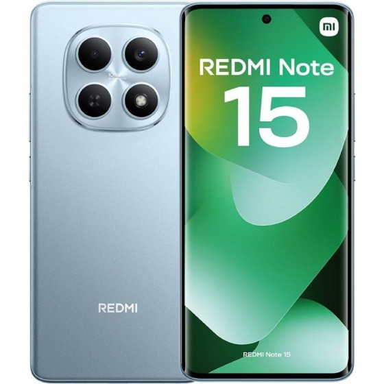 Smartphone Xiaomi Redmi Note 15 6GB 128GB 6.77' Azul Glaciar
