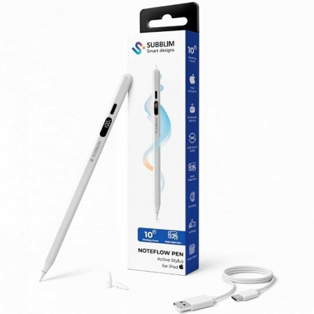 Lápiz Electrónico Subblim NoteFlow Pen para iPad Blanco