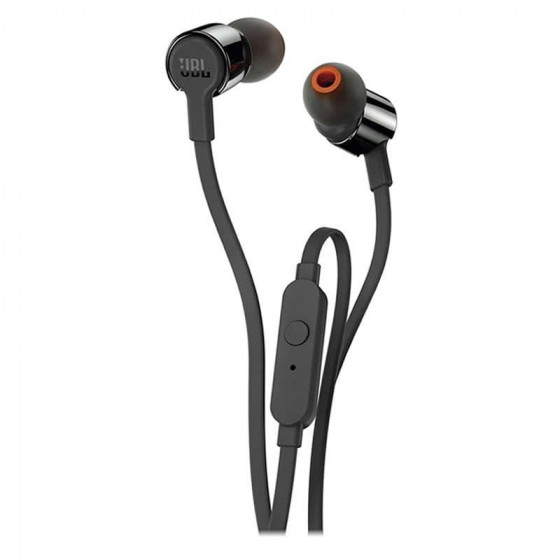 Auriculares Intrauditivos JBL T210 con Micrófono Jack 3.5 Negros