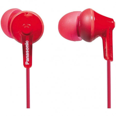 Auriculares Intrauditivos Panasonic RP-HJE125 Jack 3.5 Rojos