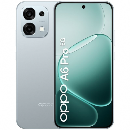 Smartphone Oppo A6 Pro 8GB 256GB 6.57' 5G Titanio Lunar
