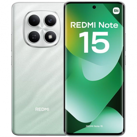 Smartphone Xiaomi Redmi Note 15 8GB 128GB 6.77' Verde