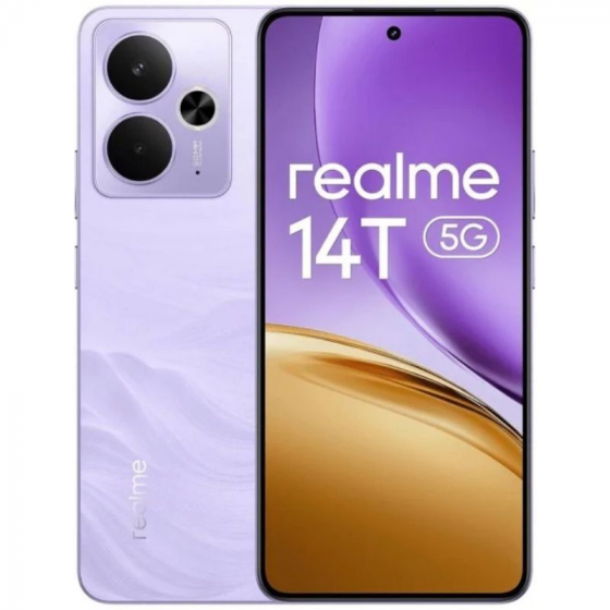 Smartphone Realme 14T 8GB 256GB 6.67' 5G Púrpura