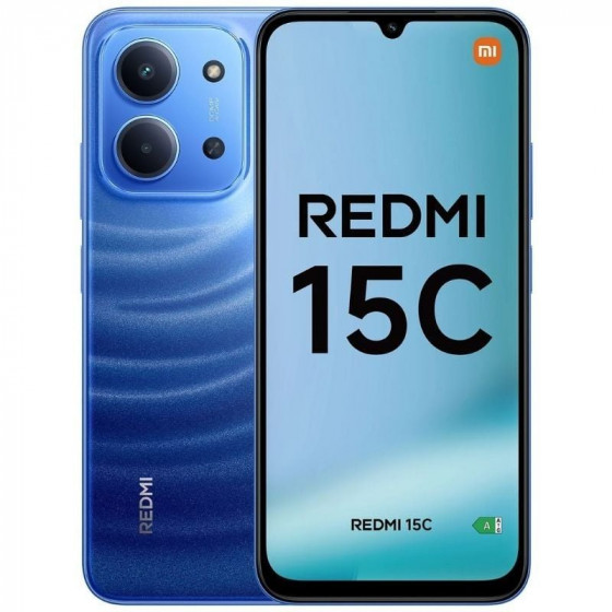 Smartphone Xiaomi Redmi 15C 8GB 256GB 6.9' Azul