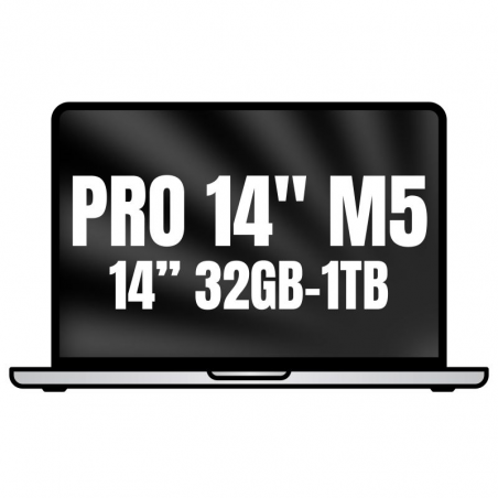Apple Macbook Pro 14' M5 10-Core CPU 32GB 1TB SSD 10-Core GPU Plata