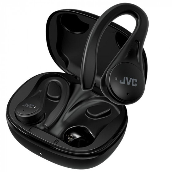 Auriculares Bluetooth JVC HA-EC25T con estuche de carga Autonomía 7.5h Negros