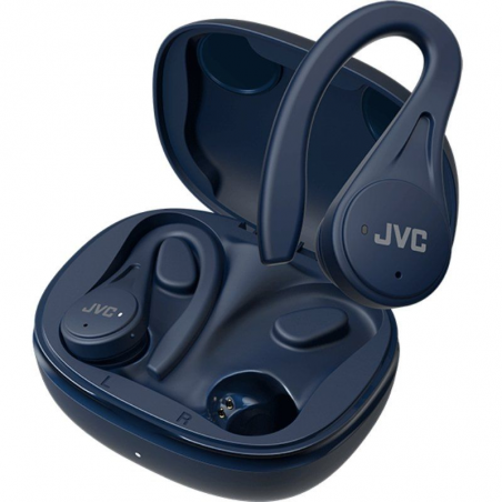Auriculares Bluetooth JVC HA-EC25T con estuche de carga Autonomía 7.5h Azules