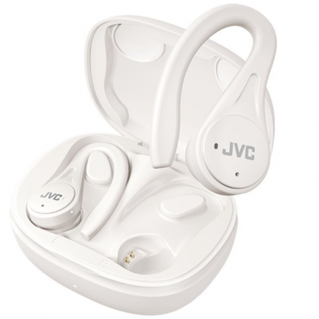 Auriculares Bluetooth JVC HA-EC25T con estuche de carga Autonomía 7.5h Blancos