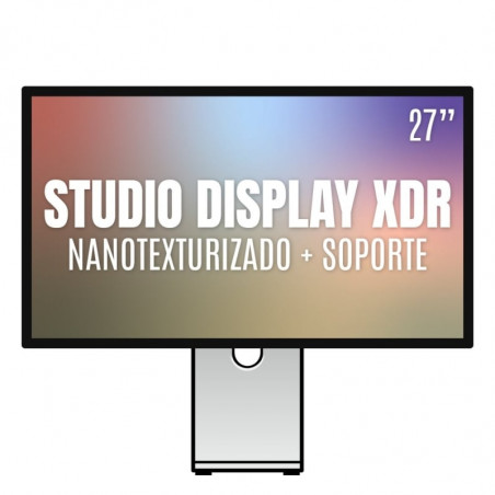 Apple Studio Display XDR 27' Cristal Nano texturizado Soporte con altura e inclinación ajustable