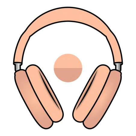 Auriculares Bluetooth Apple Airpods Max 2 USB-C Naranja