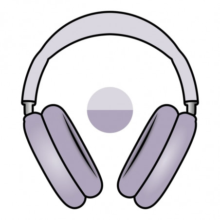 Auriculares Bluetooth Apple Airpods Max 2 USB-C Purpura