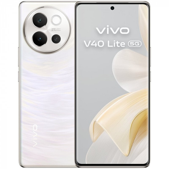 Smartphone Vivo V40 Lite 8GB 256GB 6.78' 5G Blanco