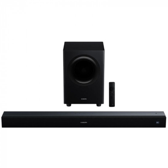 Barra de Sonido con Bluetooth Xiaomi Soundbar Pro 2.1ch 300W 2.1 Negra