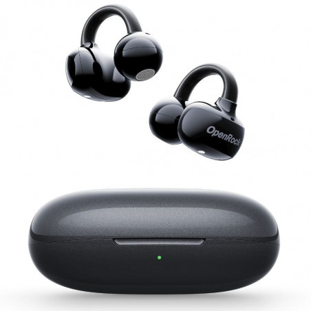 Auriculares Deportivos de Conducción Aérea OpenRock E OPACE01 con estuche de carga Autonomía 7h Negros
