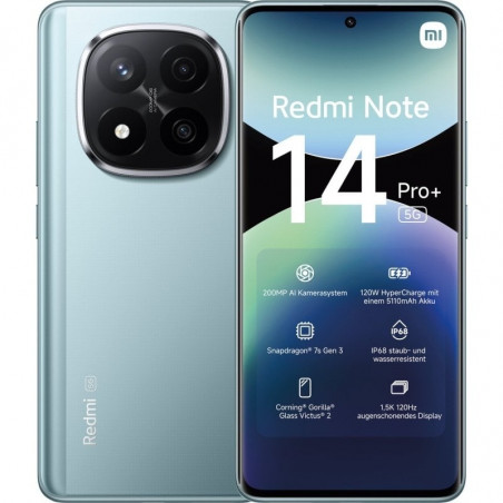 Smartphone Xiaomi Redmi Note 14 Pro+ 12GB 256GB 6.67' 5G Azul
