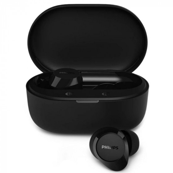 Auriculares Bluetooth Philips TAT1300BK con estuche de carga Autonomía 6h Negros
