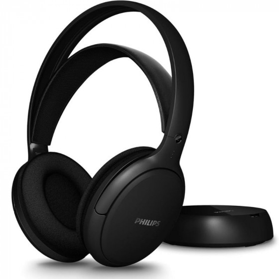 Auriculares Inalámbricos Philips SHC5200M2 Jack 3.5 Negros