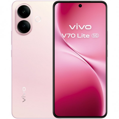 Smartphone Vivo V70 Lite 6GB 256GB 6.77' 5G Rosa
