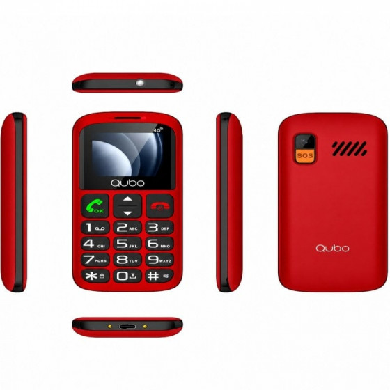 Teléfono Móvil Qubo P-186RD...